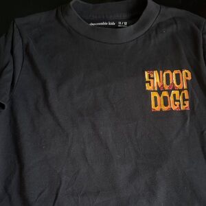 Abercrombie Kids Black Snoop Dogg Tee